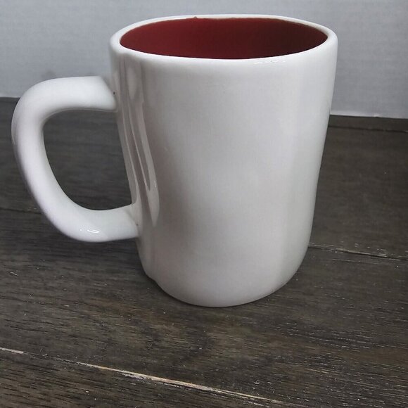 NWT Rae Dunn Artisan Ever After Valentine's Day Coffee Mug 2021 Magenta - Picture 4 of 8